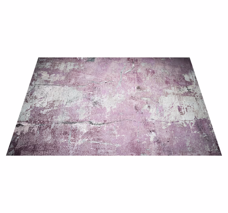 Tappeto vinile motivi grigio e rosa cemento - TenStickers