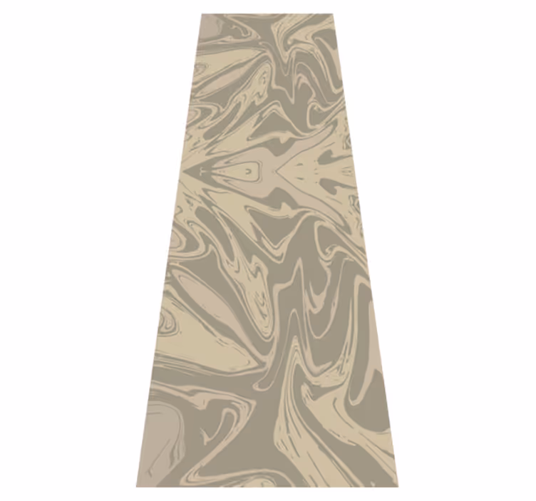 Tappeto vinile motivi grigio marmo e oro - TenStickers