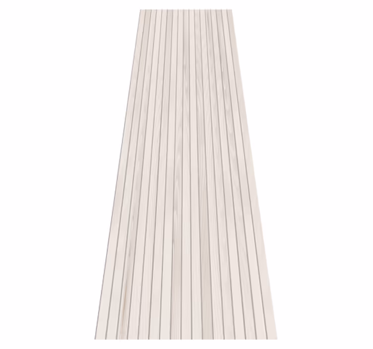 Tappeto vinile motivi tavole di legno beige verticali - TenStickers