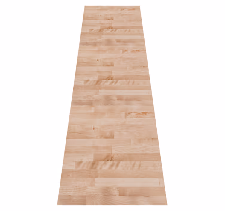 Tappeto vinile motivi tavole di legno marrone elegante - TenStickers