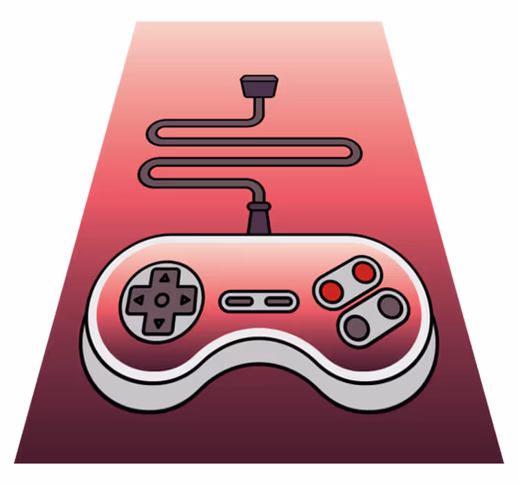 Tappeto vinile giochi console per bambini - TenStickers