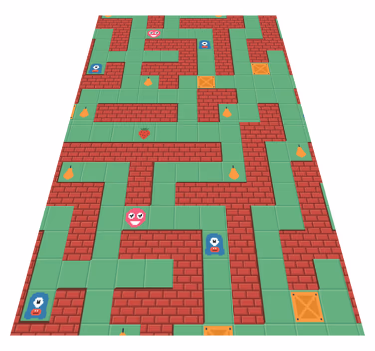 Tappeto vinile giochi gioco del ciuccio - TenStickers