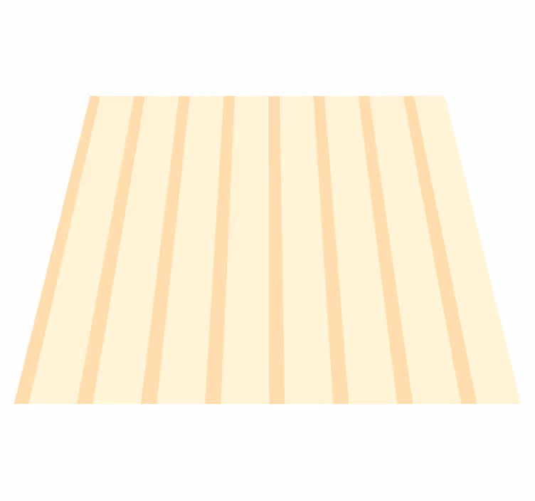 Passatoia corridoio vinile a strisce verticali beige - TenStickers