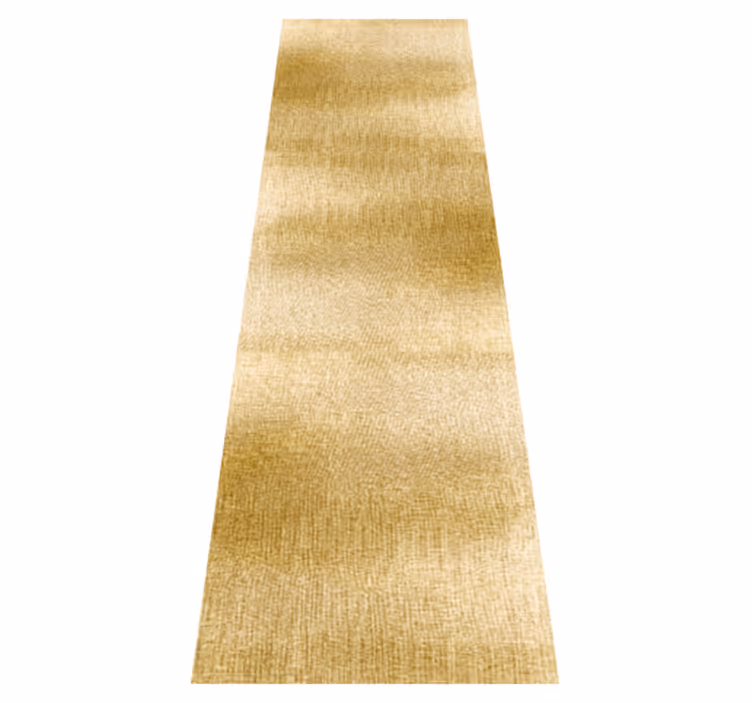 Passatoia corridoio vinile effetto oro - TenStickers