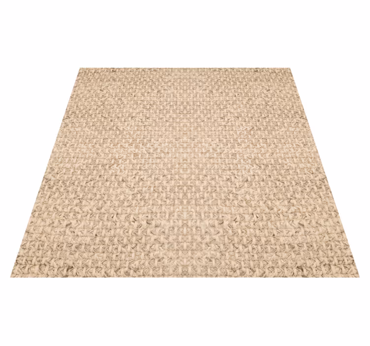 Tappeto vinile beige tessuto beige - TenStickers