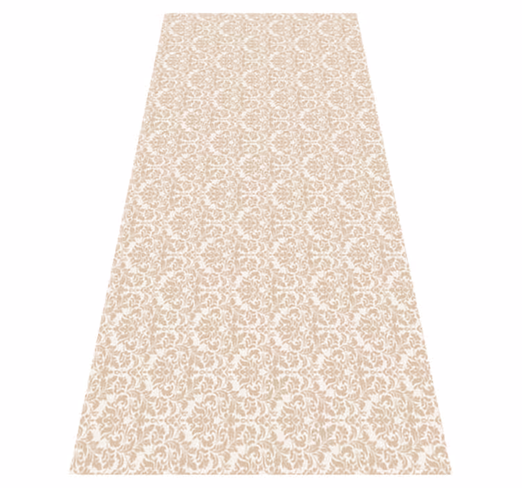 Tappeto vinile beige motivo beige antico chiaro - TenStickers