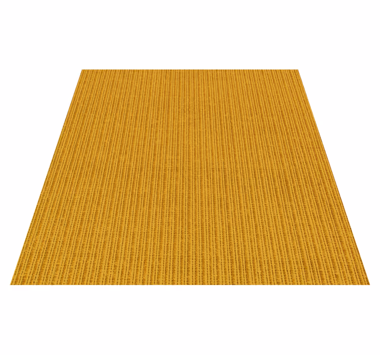 Tappeto vinile giallo imitazione bamboo - TenStickers