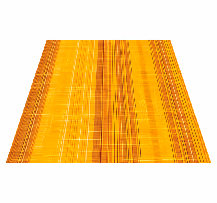 Tappeto vinile giallo con strisce di girasole - TenStickers