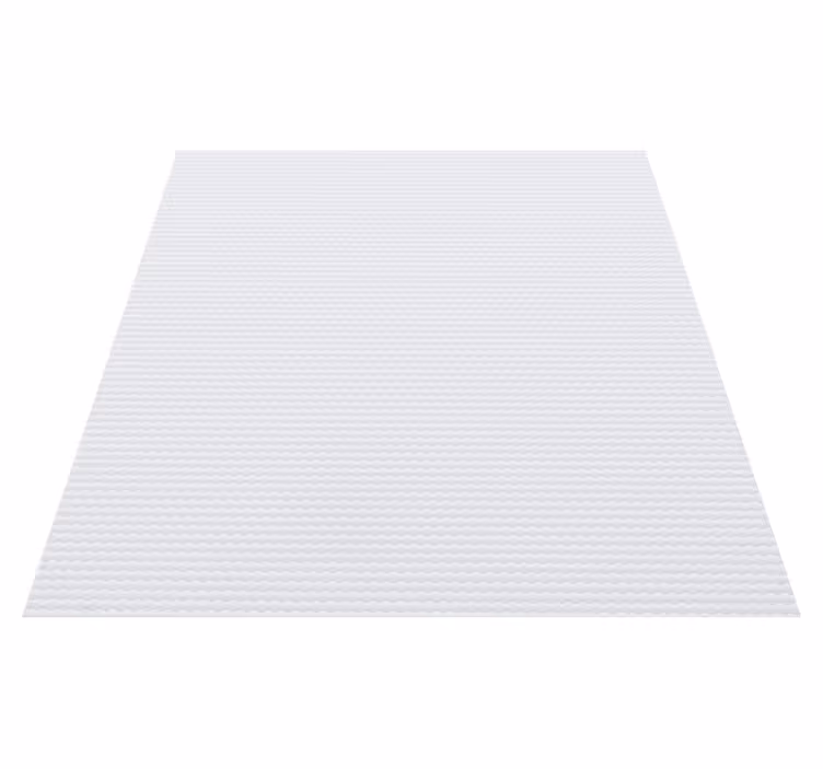 Tappeto vinile bianco oscurante bianco - TenStickers