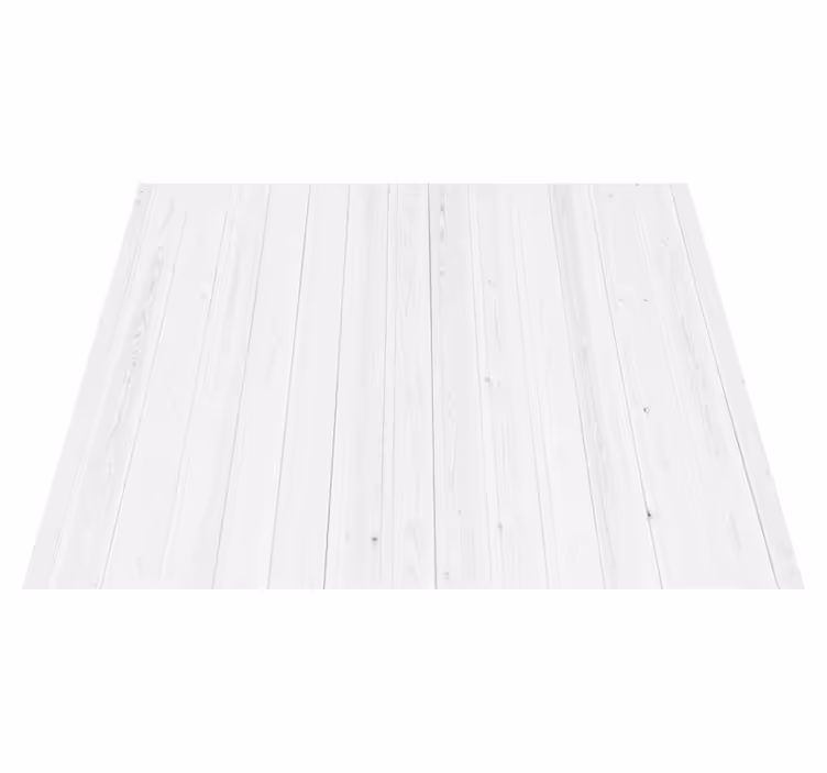 Tappeto vinile bianco motivo legno hamptons - TenStickers