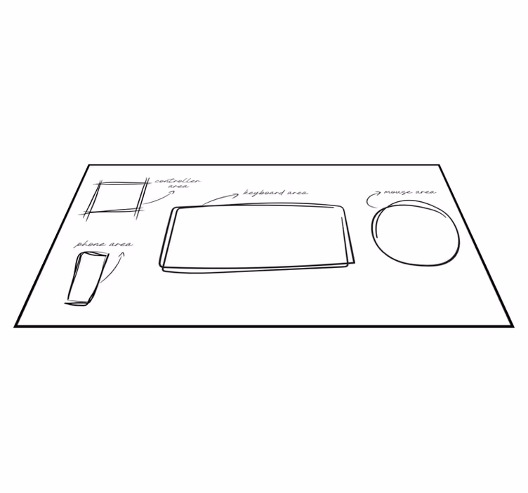Tappeto vinile bianco per area giochi - TenStickers