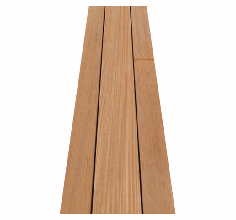Tappeto vinile marrone pannelli in stile mogano - TenStickers