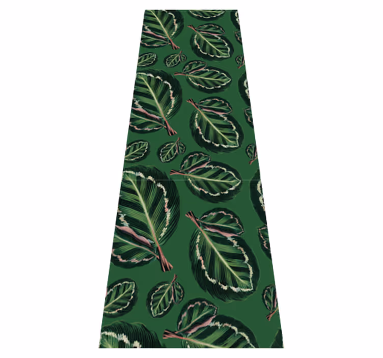 Tappeto vinile verde maranta verde - TenStickers