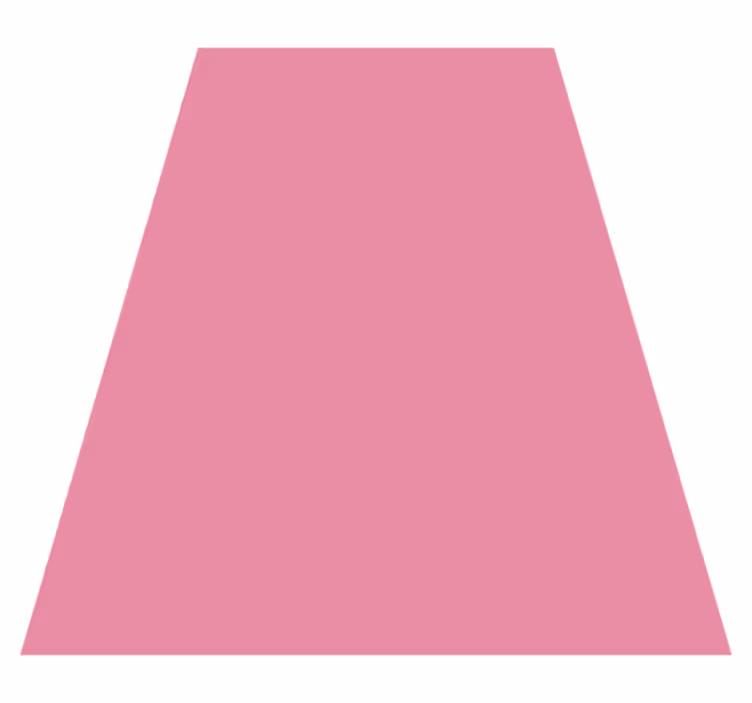 Tappeto vinile rosa rosa scuro uniforme - TenStickers