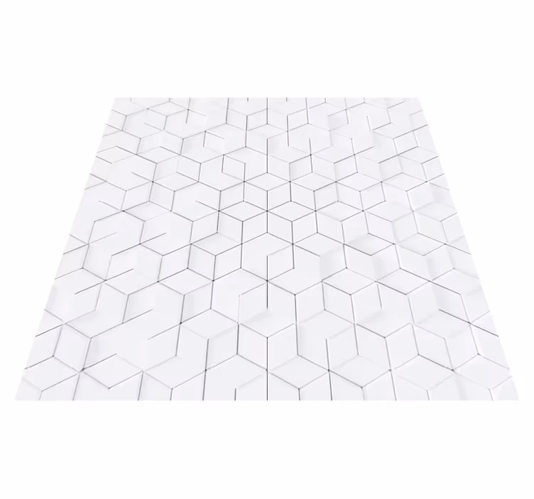 Tappeto vinile cucina geometrico superficie - TenStickers