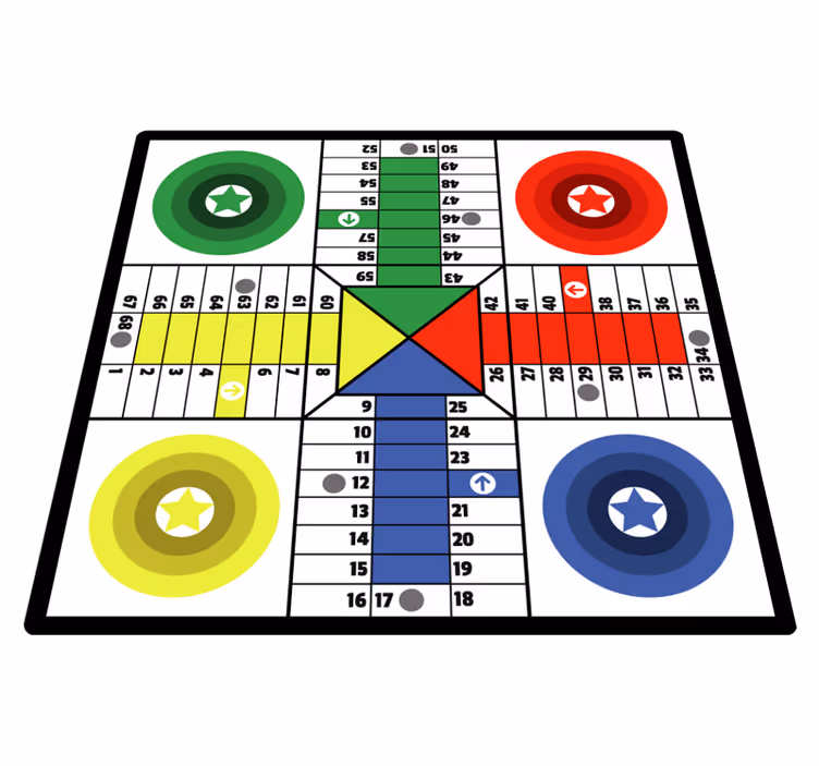 Tappeto vinile giochi lavagna interattiva - TenStickers