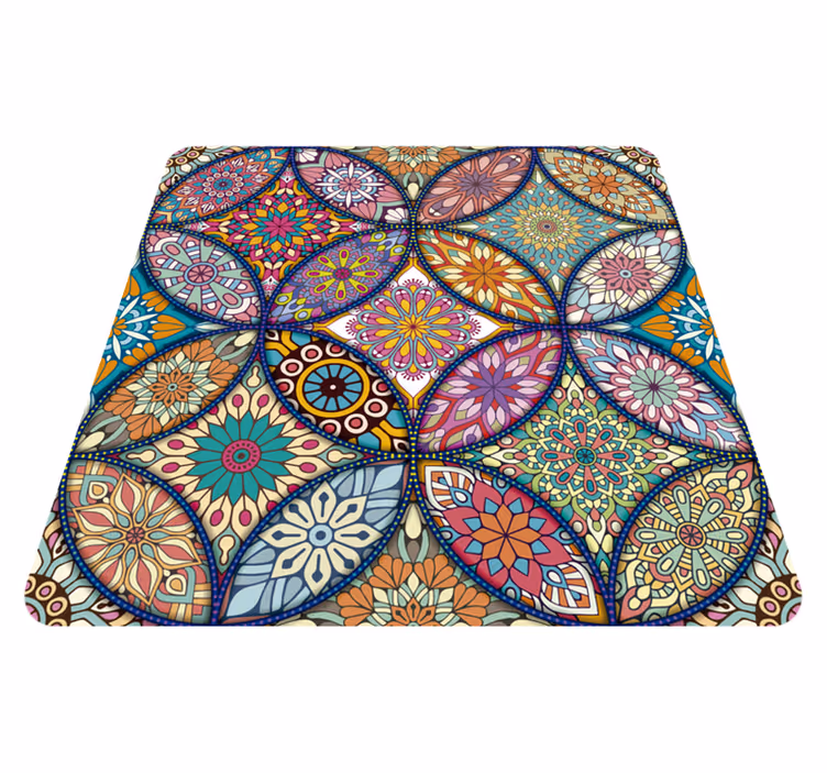 Tappeto vinile Mandala motivo mandala - TenStickers