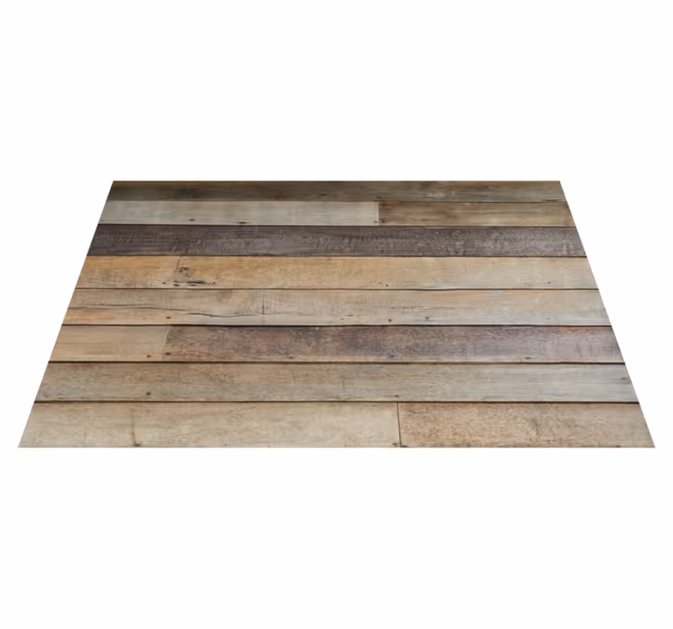 Tappeto vinile effetto legno dettaglio tavola di legno - TenStickers