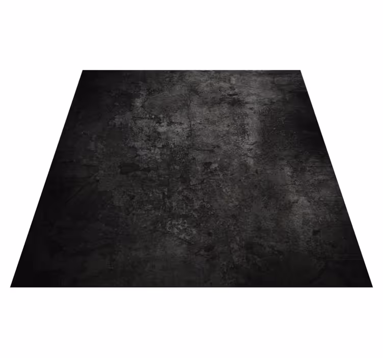 Incredibile tappeto in vinile di pietra di cemento nero - TenStickers