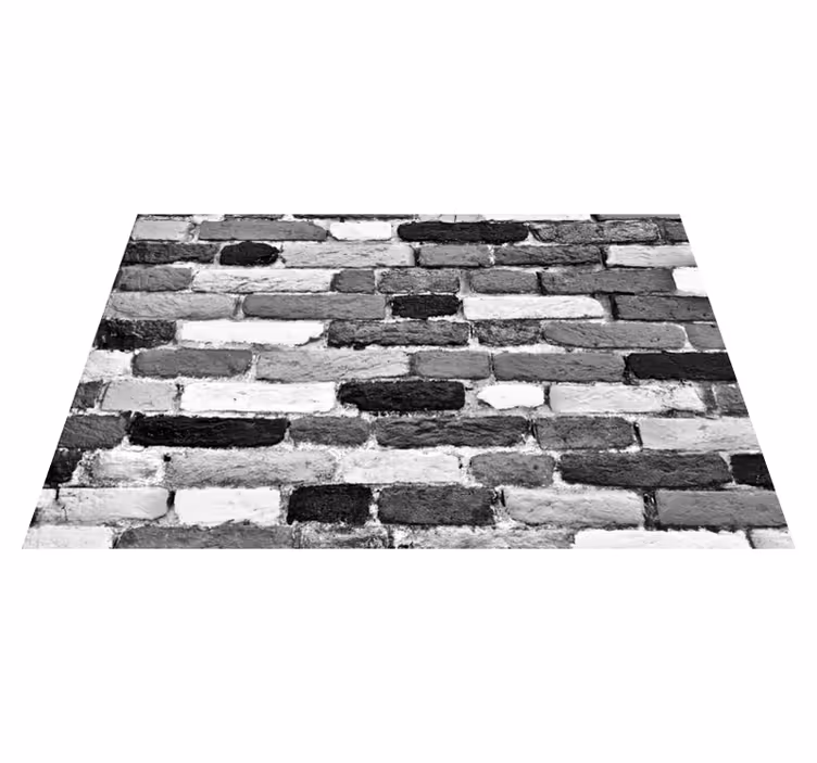 Tappeto vinile effetto pietra ciottoli realistici - TenStickers