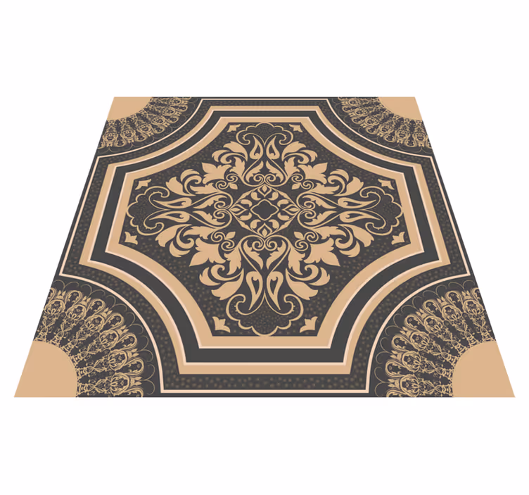 Tappeto vinile mosaico mosaico ornamentale - TenStickers