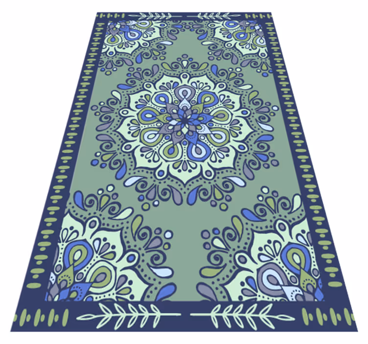 Tappeto vinile Mandala centrotavola con motivo mandala - TenStickers