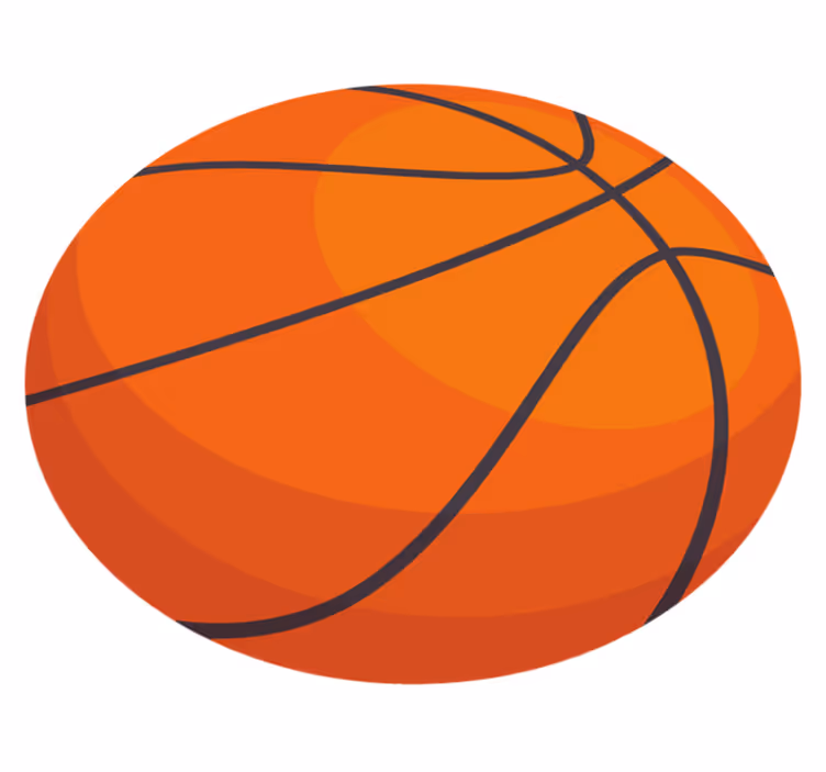 Tappeto in vinile per ragazzi Pallacanestro - TenStickers
