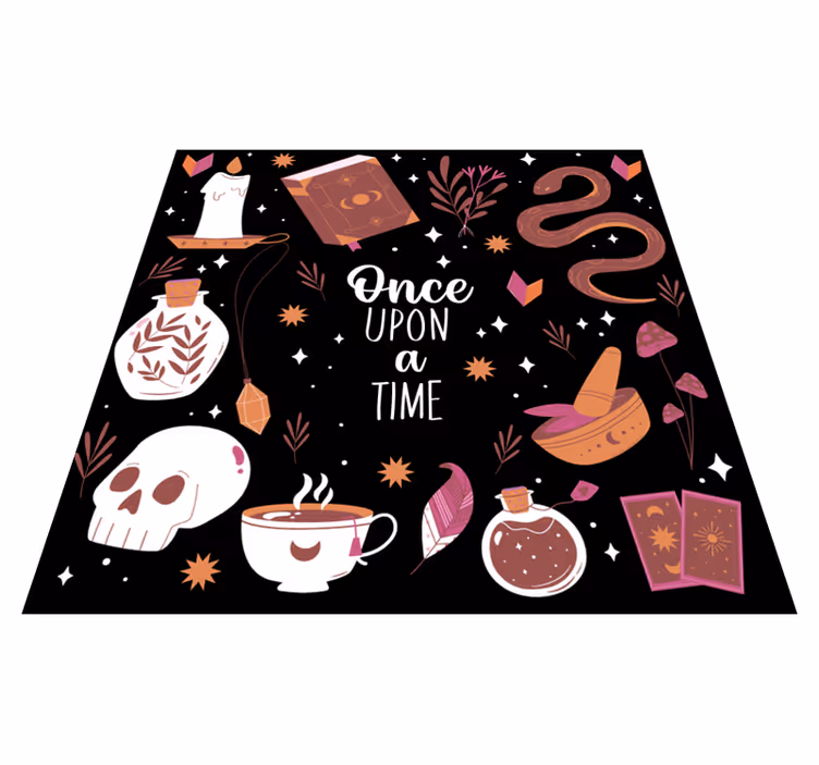 Tappeto vinile per bambini favola da favola - TenStickers