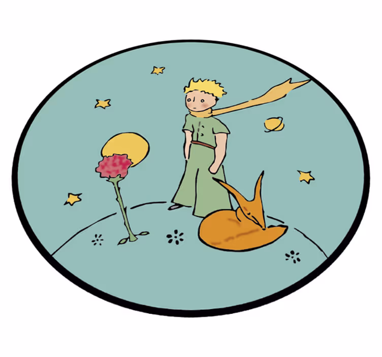 Tappeto vinile per bambini personaggio del libro di fiabe - TenStickers