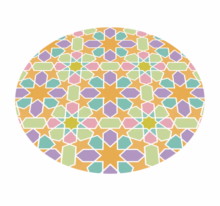 Tappetto in vinile con stelle Stelle marocchine - TenStickers