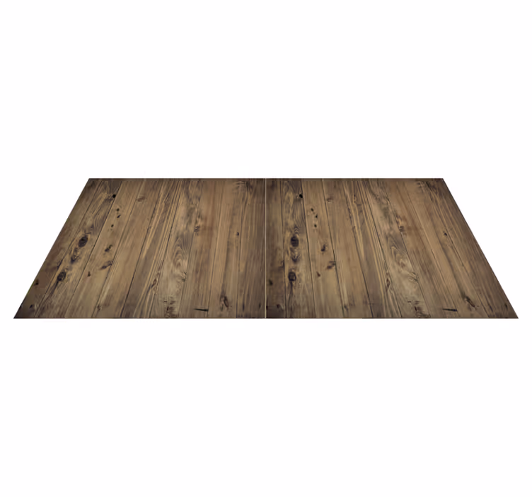 Tappeto pvc cucina legno usurato - TenStickers