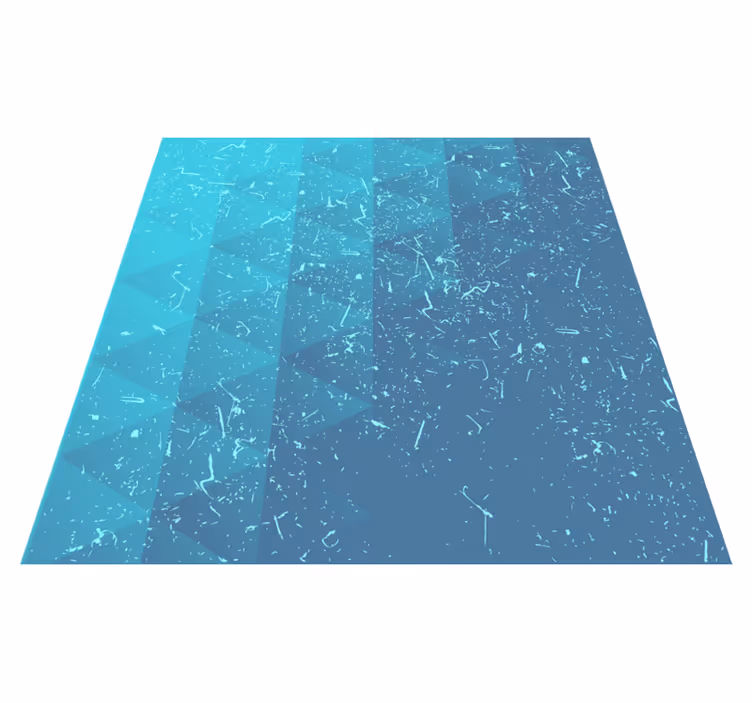 Tappeto vinile effetto marmo geometrico strutturato - TenStickers