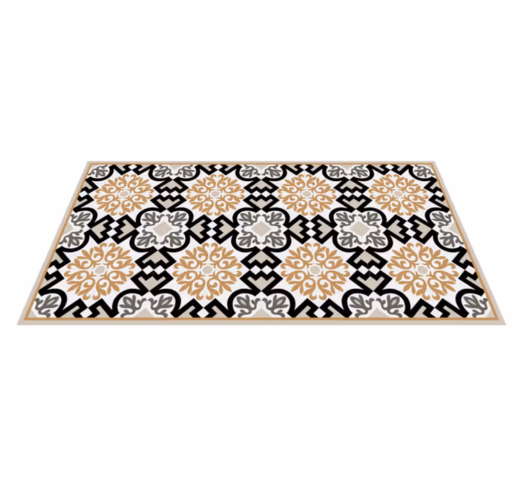 Tappeto vinile mosaico intricato mosaico - TenStickers