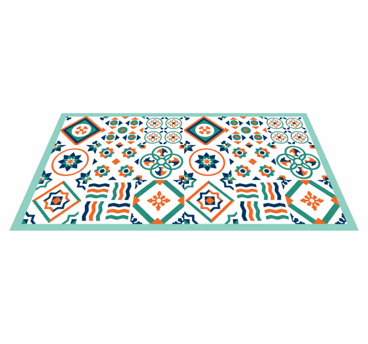 Tappeto pvc cucina modello vibrante - TenStickers