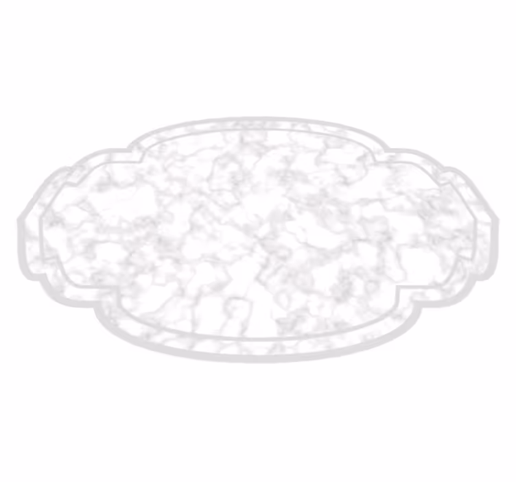 Tappeto vinile effetto marmo forma di nuvole di marmo - TenStickers