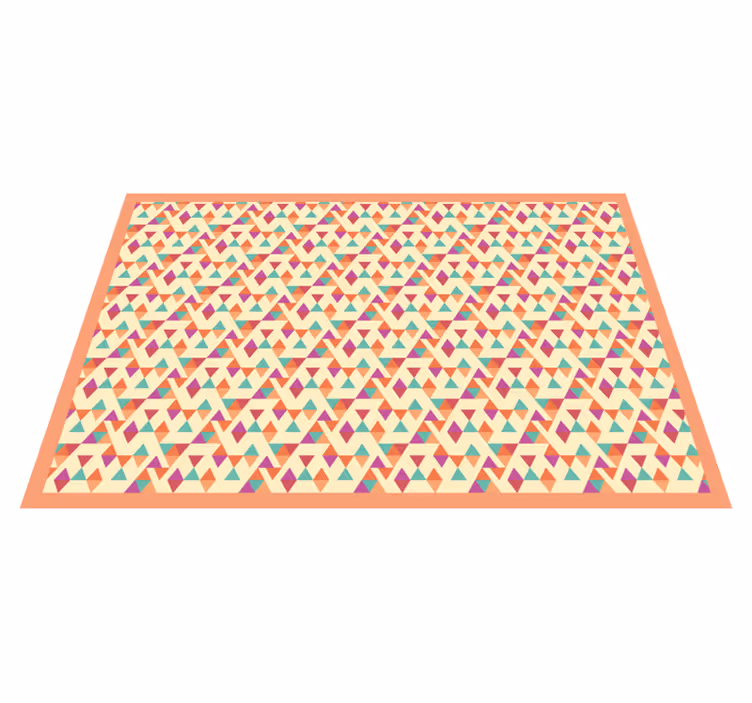 Tappeto vinile mosaico passatoia con motivo a mosaico - TenStickers