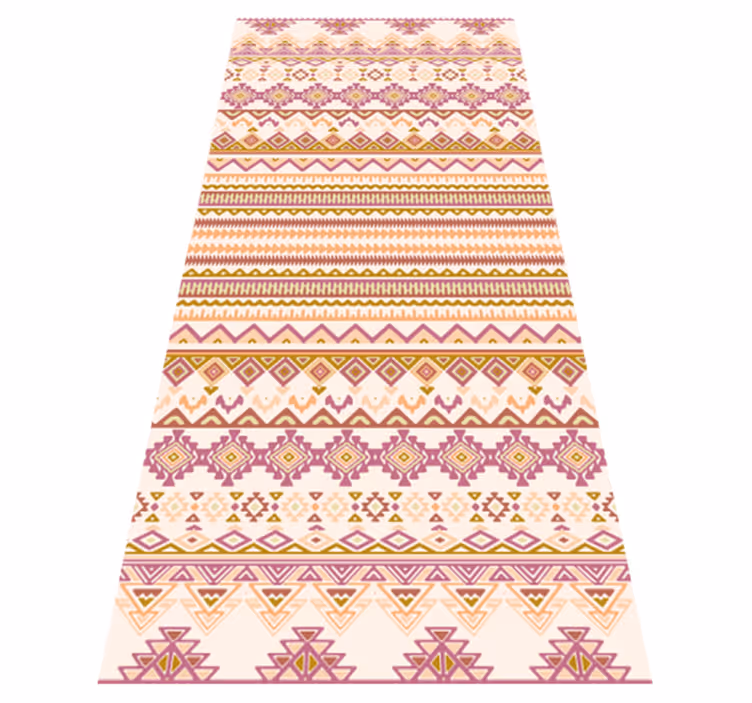 Tappeto in vinile retro/vintage Stile boho - TenStickers