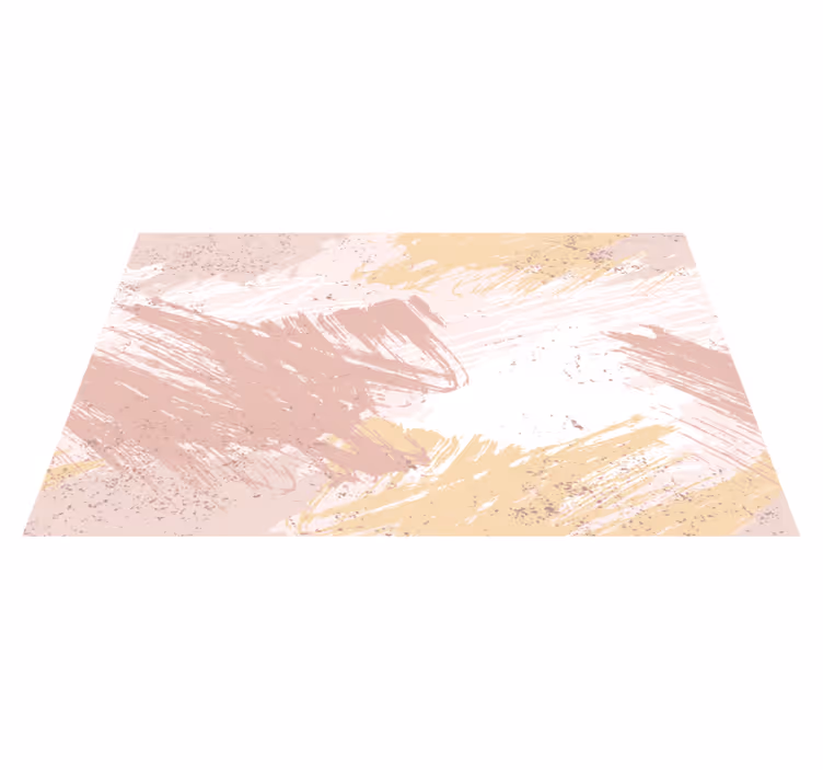 Tappeto in vinile moderno Rosa astratto - TenStickers