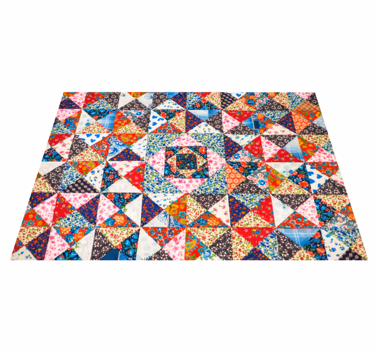Tappeto vinile mosaico patchwork di mosaici - TenStickers