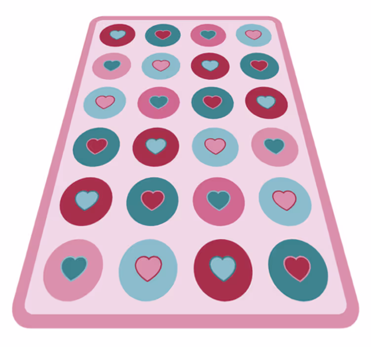 Tappeto vinile per bambini tempo di gioco sincero - TenStickers
