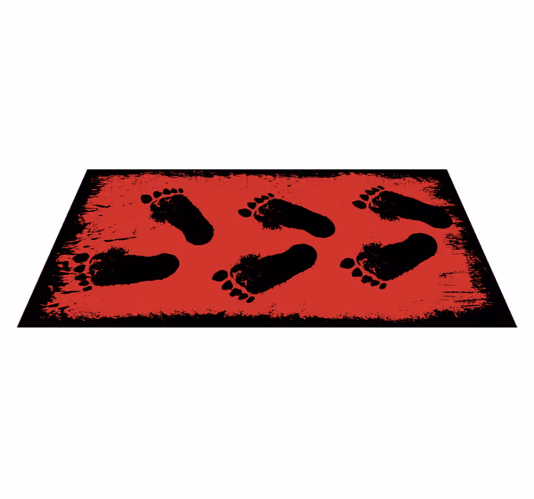 Tappeto vinile animali contrasto dell'impronta - TenStickers