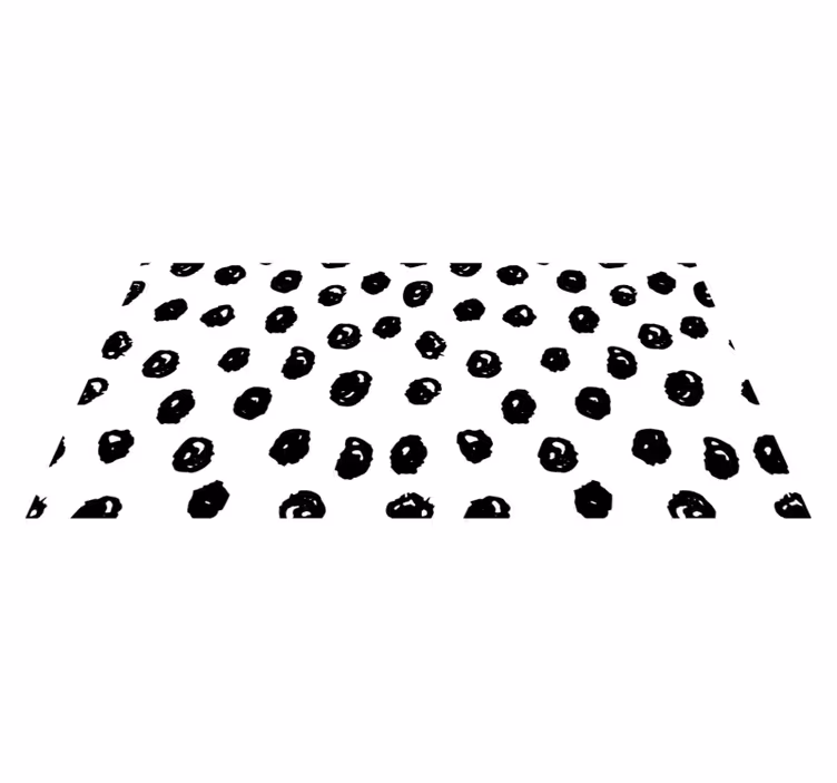 Tappeto vinile stampa animale astratto maculato - TenStickers