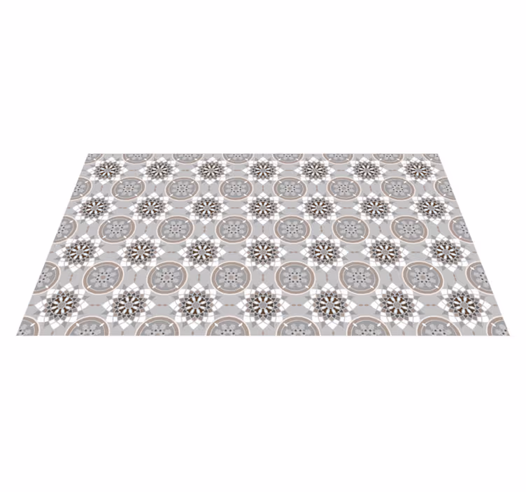 Tappeto PVC cucina effetto piastrella moderno - TenStickers