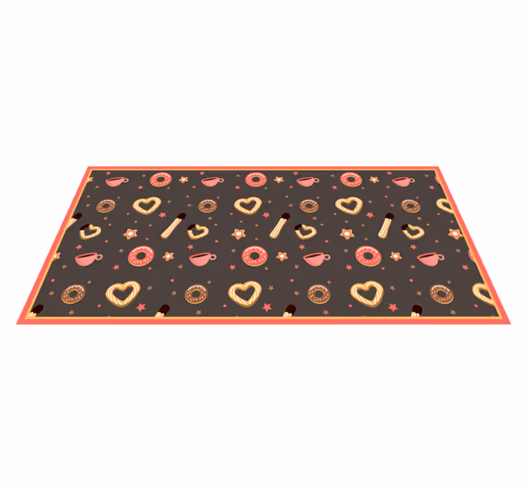 Tappeto vinile per eventi dolcetti dell'amore - TenStickers
