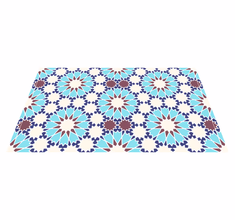 Tappeto vinile piastrelle eleganza del motivo a mosaico - TenStickers