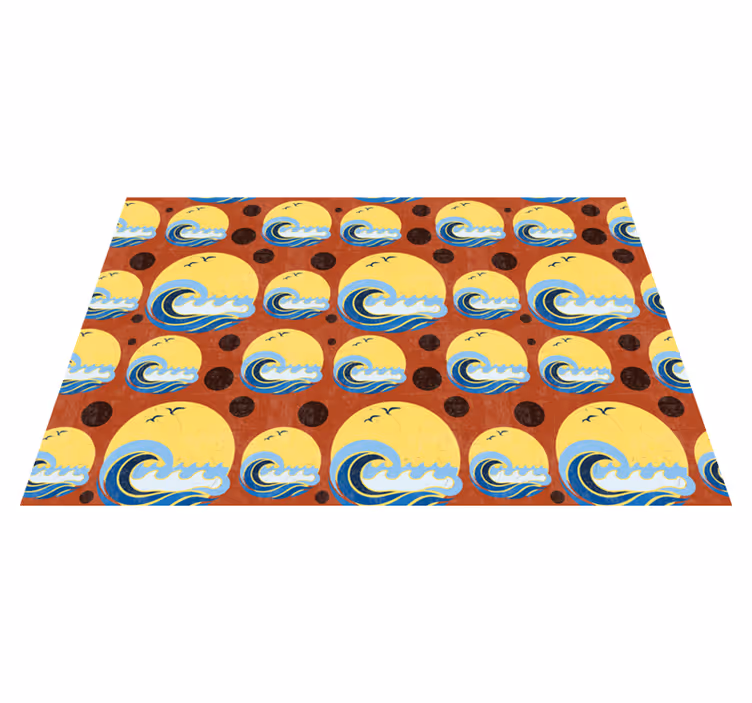 Tappeto vinile per bambini immagini del mare - TenStickers