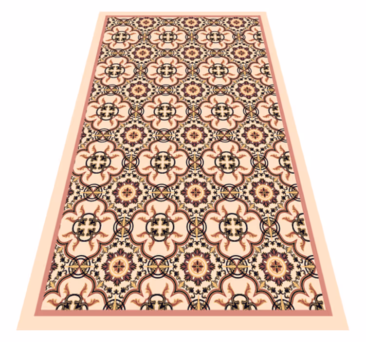 Tappeto vinile mosaico eleganza ispirata al mosaico - TenStickers