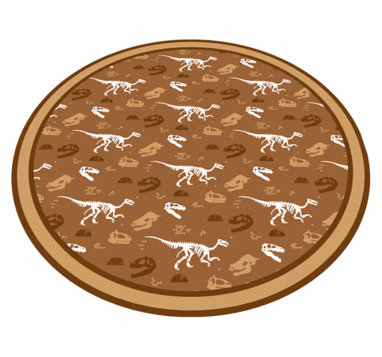 Tappeto vinile per bambini motivi di dinosauri - TenStickers