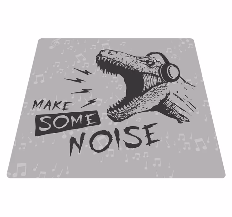 Tappeto vinile per bambini suono dinamico dei dinosauri - TenStickers
