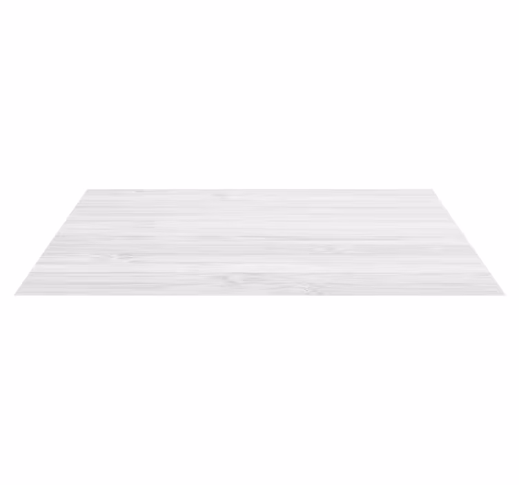 Tappeto vinile cucina legno bianco - TenStickers